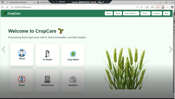CropCare Drone Project | AI & IoT in Agriculture